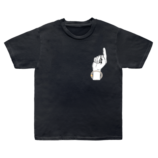 "DRIP ON WRIST"  Black T-Shirt | Directional Graphic Tee