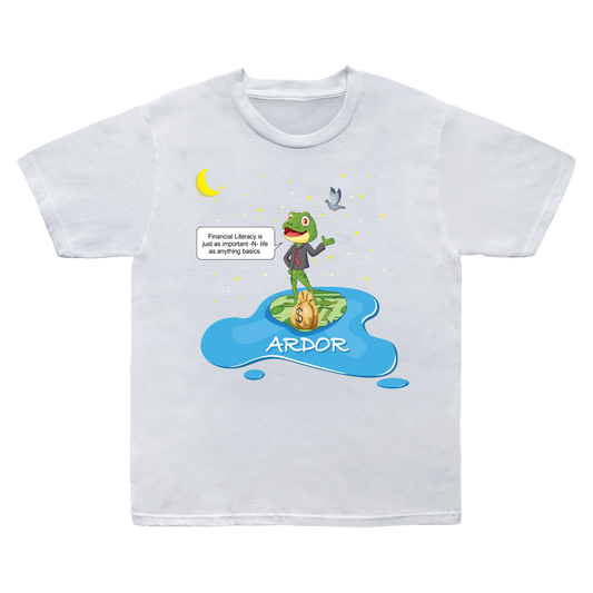 "Ardor Financial Literacy" Frog Graphic T-Shirt | Wealth Building Tee
